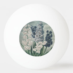 Hyacinths (1807) – Exquisite Vintage Botanical  Ping Pong Ball