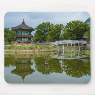 Hyangwonjeong Pavilion Seoul South Korea Mouse Pad