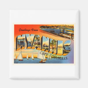 Hyannis Cape Cod Massachusetts MA Travel Souvenir Magnet