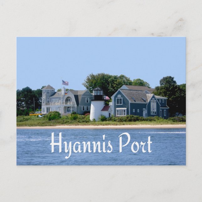 Hyannis Port  Massachusetts, Cape Cod Postcard (Front)
