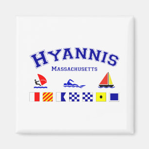 Hyannis Signal Flag Magnet