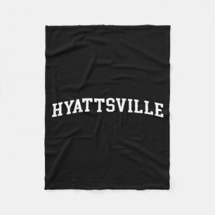 Hyattsville fleece blanket