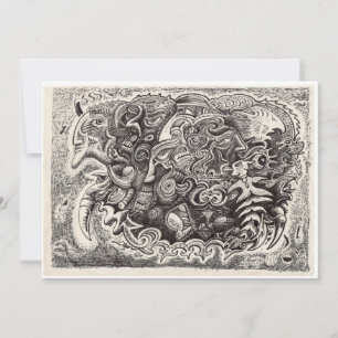 Hybrid Beast  Flat Card