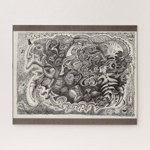 Hybrid Beast (full image) Jigsaw Puzzle