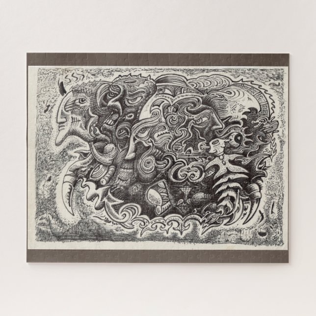 Hybrid Beast (full image) Jigsaw Puzzle (Horizontal)