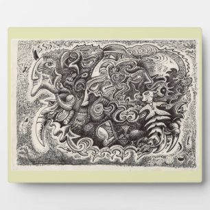Hybrid Beast Plaque