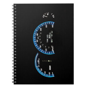Hybrid Car Instrument Cluster Notebook