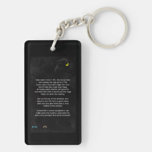 Hybrid DNA cover Key Ring