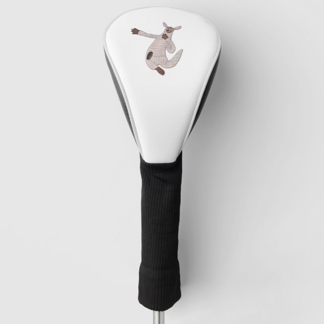 Hybrid kangaroo golf head cover (Front)