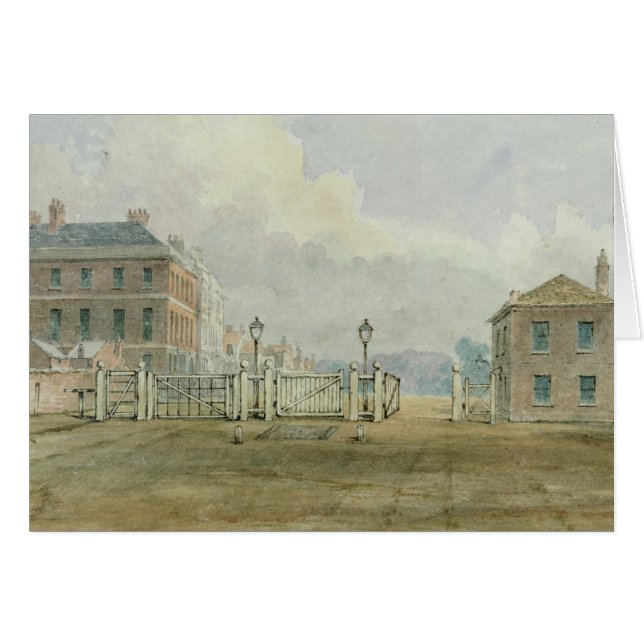 Hyde Park Corner Turnpike, 1785 (Front Horizontal)