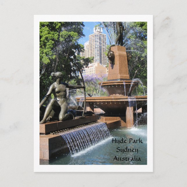 Hyde park postcard (Front)