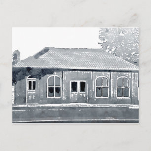 Hyde Park's Historic Cable Car Building Postcard