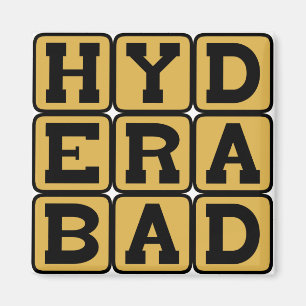 Hyderabad, City in India Magnet