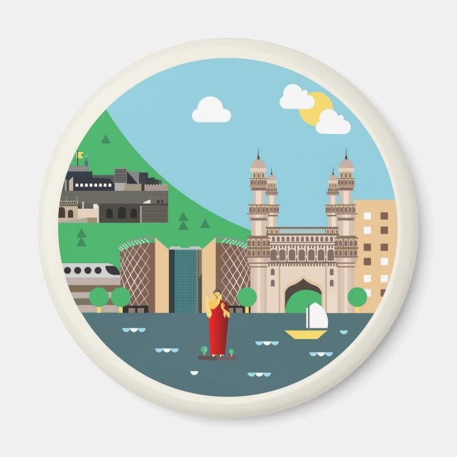 Hyderabad Magnet (Front)