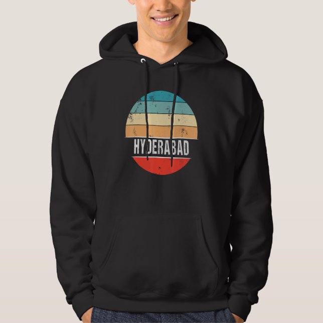 Hyderabad Pakistan City Trip Hoodie (Front)