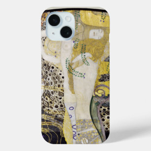 Hydra (aka Water Serpents I) by Gustav Klimt iPhone 15 Case