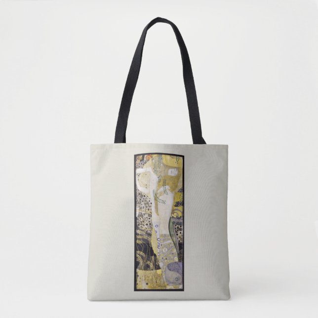 Hydra (aka Water Serpents I) by Gustav Klimt Tote Bag (Front)