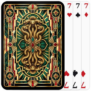 Hydra, Art Deco Mythical Playing Cards