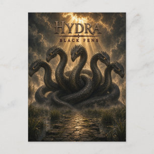 Hydra Black Fens Dark Cinema Postcard