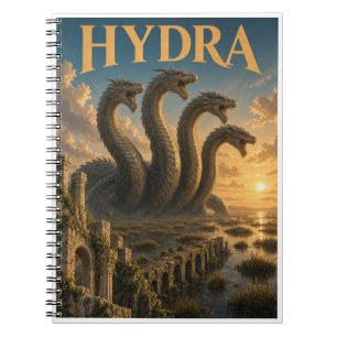 Hydra, Gothic Fantasy Monster Notebook