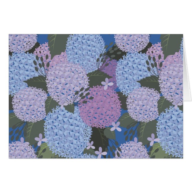 Hydrangea. (Front Horizontal)