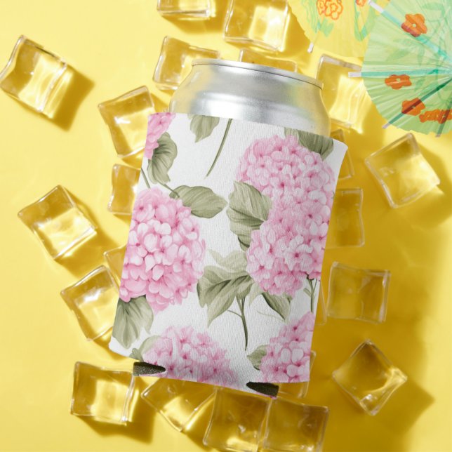 Hydrangea bachelorette can cooler (In Situ Summer)