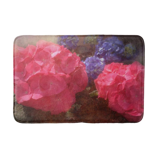 Hydrangea Bath Mat (Front)