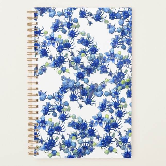 Hydrangea (BGC Transparent) Planner (Front)