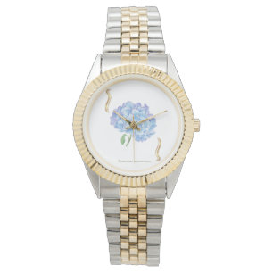 Hydrangea Bloom – Vintage Botanical Flower Watch