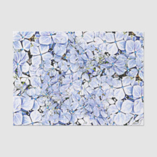 Hydrangea Blue Tissue Paper