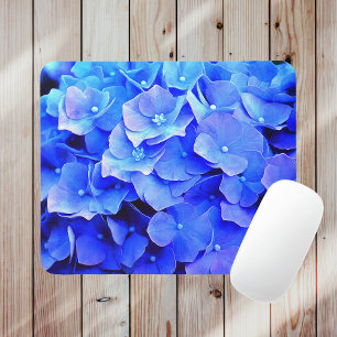 Hydrangea Blues Mousepad