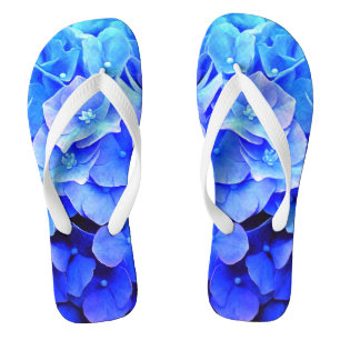 Hydrangea Blues Thongs
