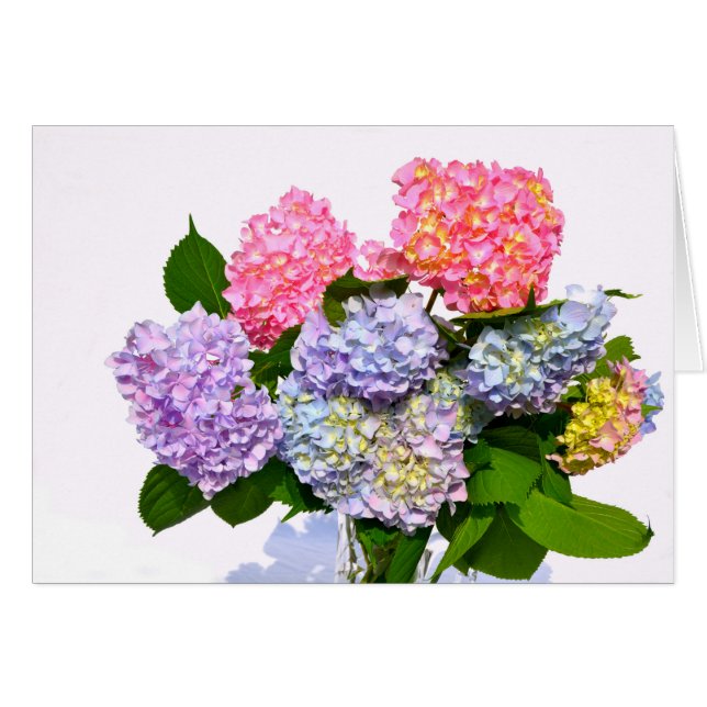 Hydrangea Bouquet (Front Horizontal)
