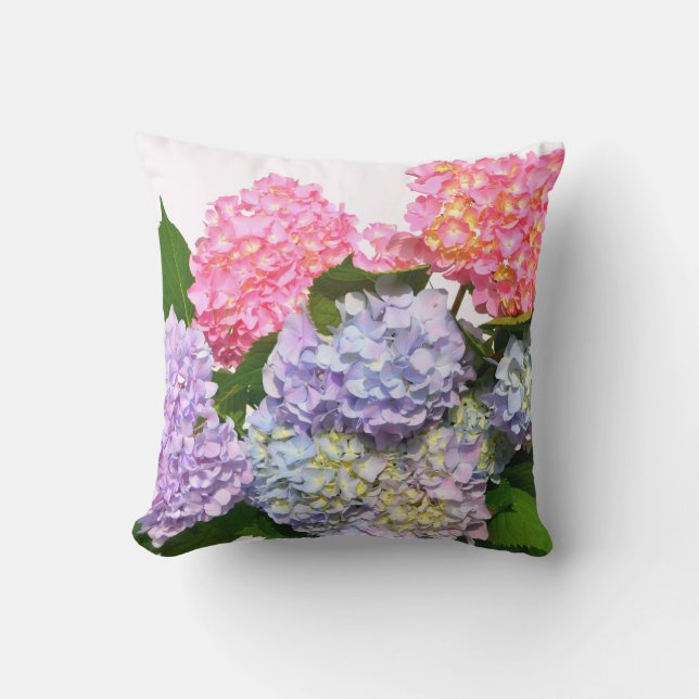 Hydrangea Bouquet  Cushion (Front)