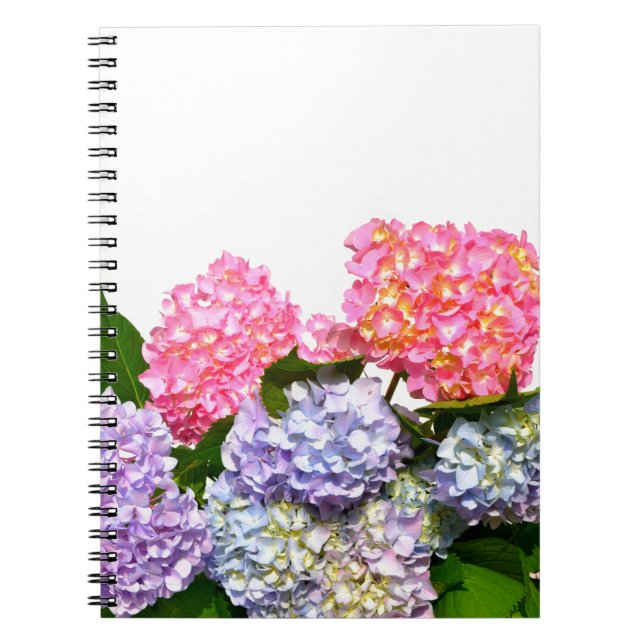 Hydrangea Bouquet Notebook (Front)