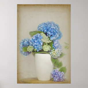 Hydrangea Bouquet Poster