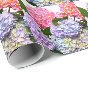 Hydrangea Bouquet Wrapping Paper