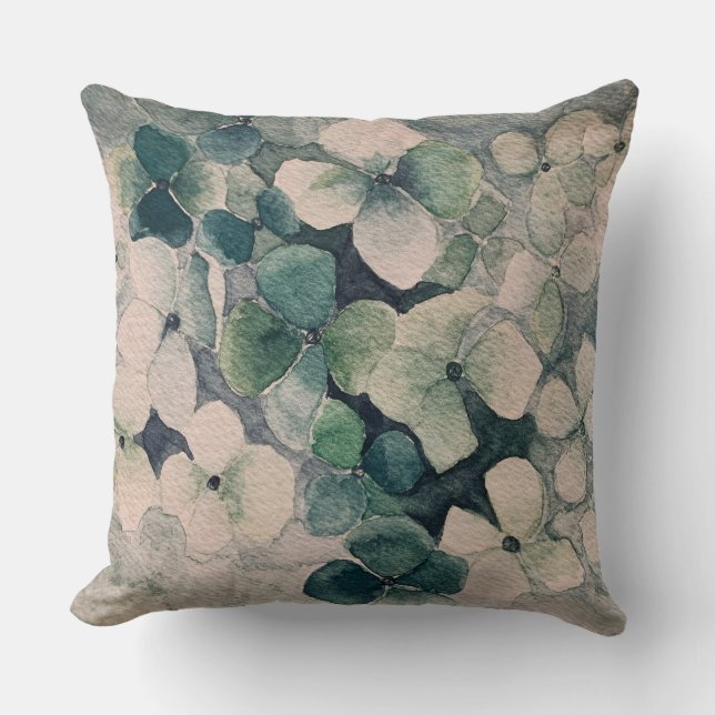 Hydrangea Cushion (Front)