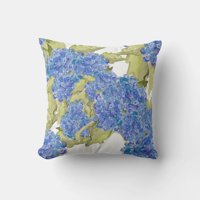 Hydrangea Cushion (Front)