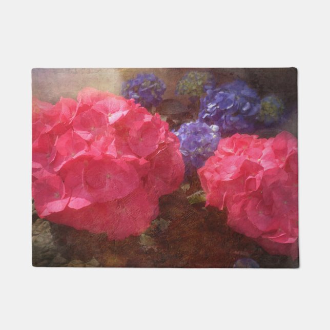 Hydrangea DoorMat (Front)