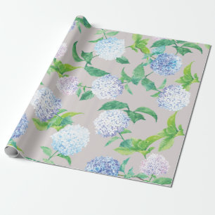 Hydrangea Elegant Easter design Wrapping Paper