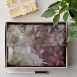 Hydrangea Floral Photo Tissue Paper