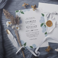 Hydrangea Floral Rustic Elegant Modern Wedding