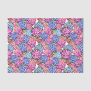 Hydrangea Floral  Tissue Paper