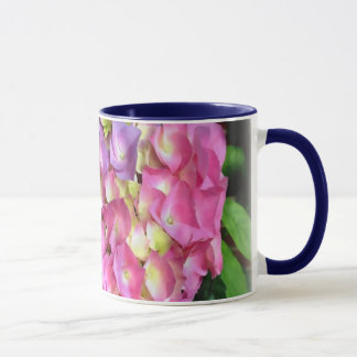 Hydrangea Flower Blossom Mug