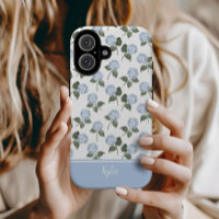 Hydrangea Flower Blue MagSafe Tough
