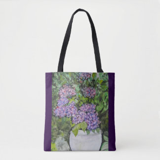 Hydrangea Flower Tote Bag