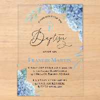 Hydrangea flowers Baptism
