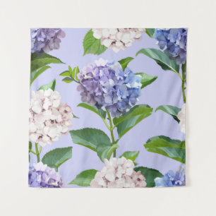 Hydrangea flowers: multicolor floral texture. tapestry