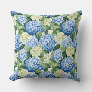 Hydrangea Flowers Pillow